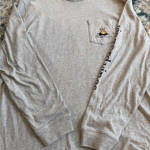 Vineyard Vines Heather Gray Crewneck Tee